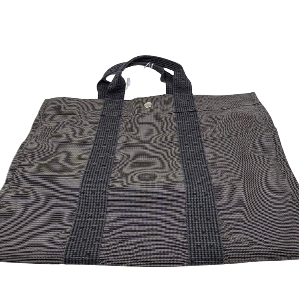 Hermès Garden Party Gray Toile H Canvas Tote Bag